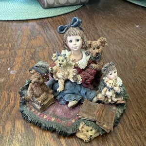 Boyds Yesterdays Child Dollstone‎ Kelly Company The Bear Collector Figurine 3542